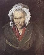 Theodore   Gericault The Madwoman (Manomania of Envy) (mk09) France oil painting reproduction